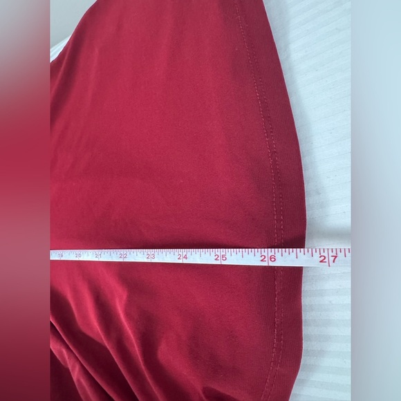 5 for $25| db established 1962 open front blazer cardigan wine merlot size XL - Picture 7 of 7